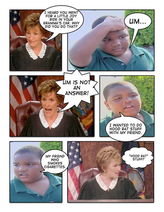 Illustration for article titled Conceptual Confrontations: Judge Judy Vs. Latarian Milton
